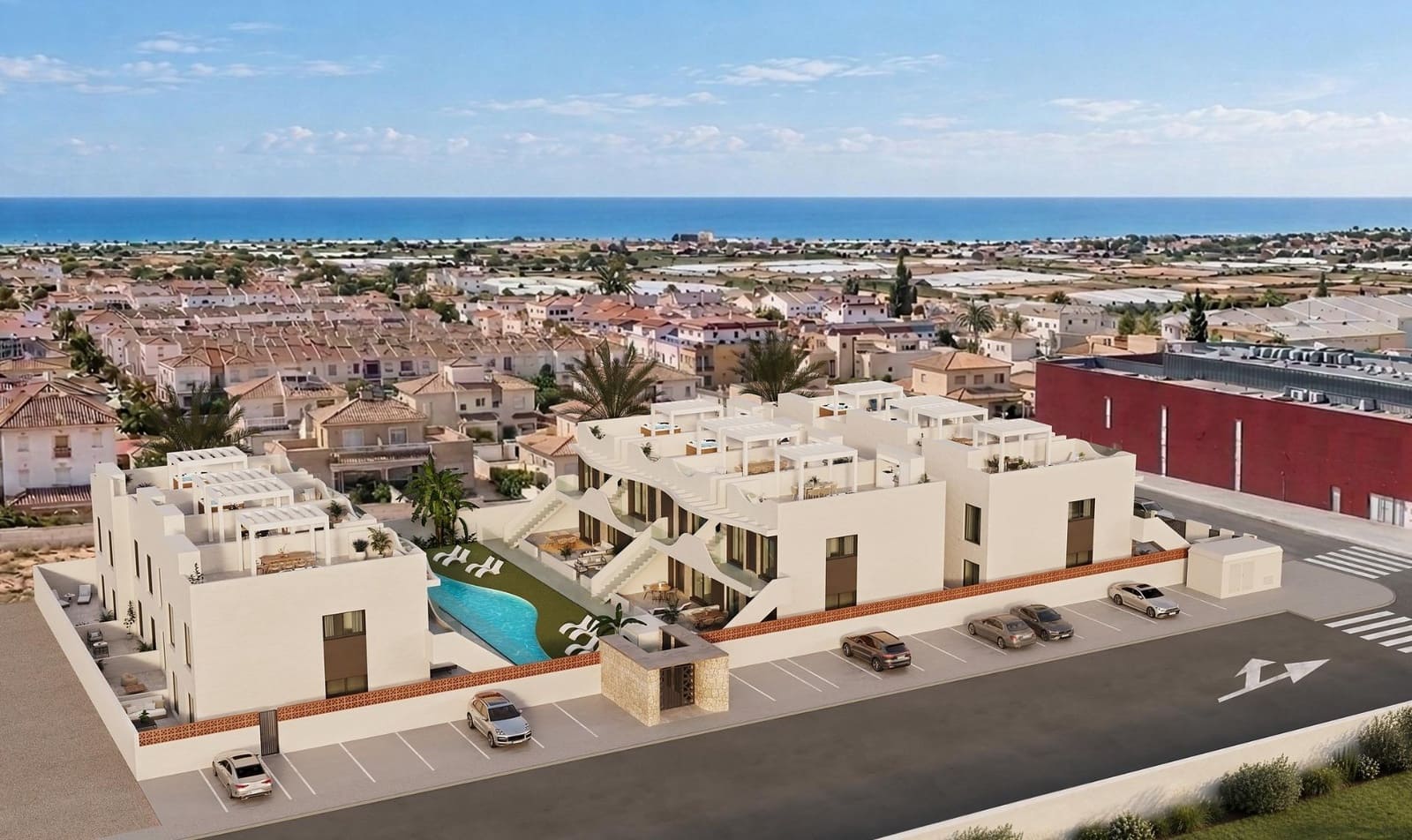 2 bedroom Penthouse for sale in Pilar de la Horadada with pool garage - € 290,000 (Ref: 10180173)