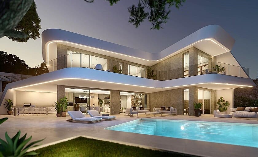 4 soveværelse Villa til salg i Moraira med swimmingpool - € 1.995.000 (Ref: 7795230)