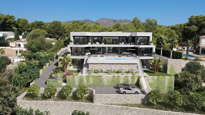 6 bedroom Villa for sale in Calpe / Calp with pool - € 3,500,000 (Ref: 7795318)