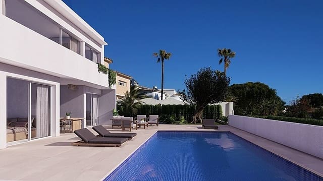 4 sypialnia Willa na sprzedaż w Moraira, Teulada-Moraira z basenem garażem - 990 000 € (Ref: 7795320)