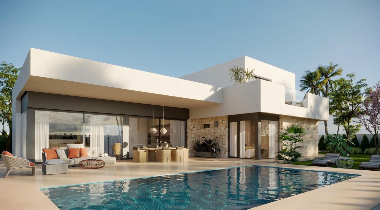 4 bedroom Villa for sale in Aspe with pool - € 530,500 (Ref: 9013261)