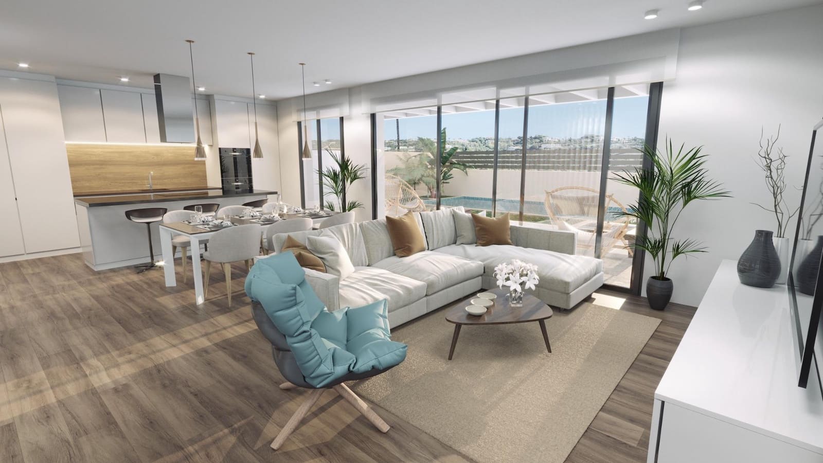 3 chambre Villa/Maison à vendre à Finestrat avec piscine - 630 000 € (Ref: 9030064)