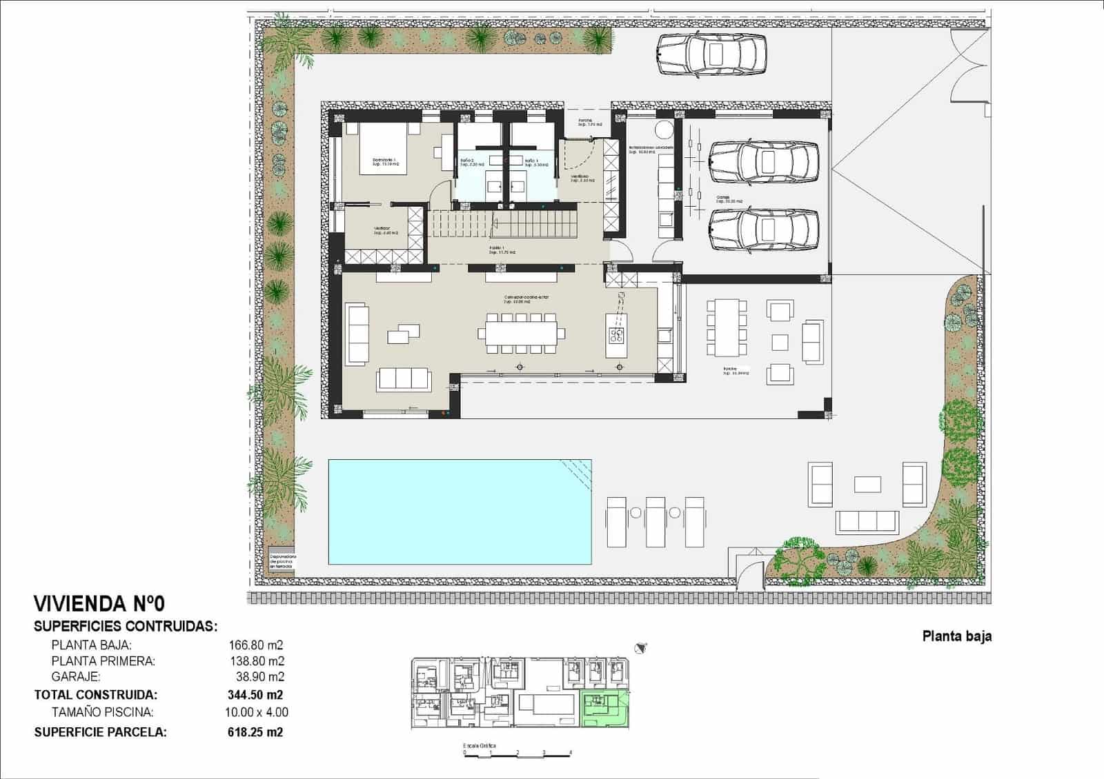 5 soverom Villa til salgs i Pilar de la Horadada med svømmebasseng - € 2 950 000 (Ref: 9050000)