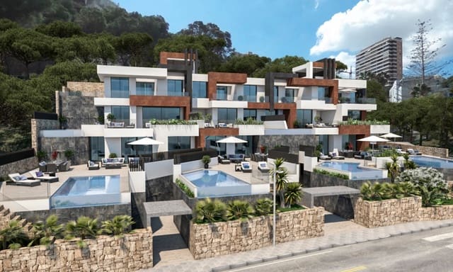 3 soverom Penthouse til salgs i Playa Poniente, Benidorm med svømmebasseng - € 1 650 000 (Ref: 9050025)