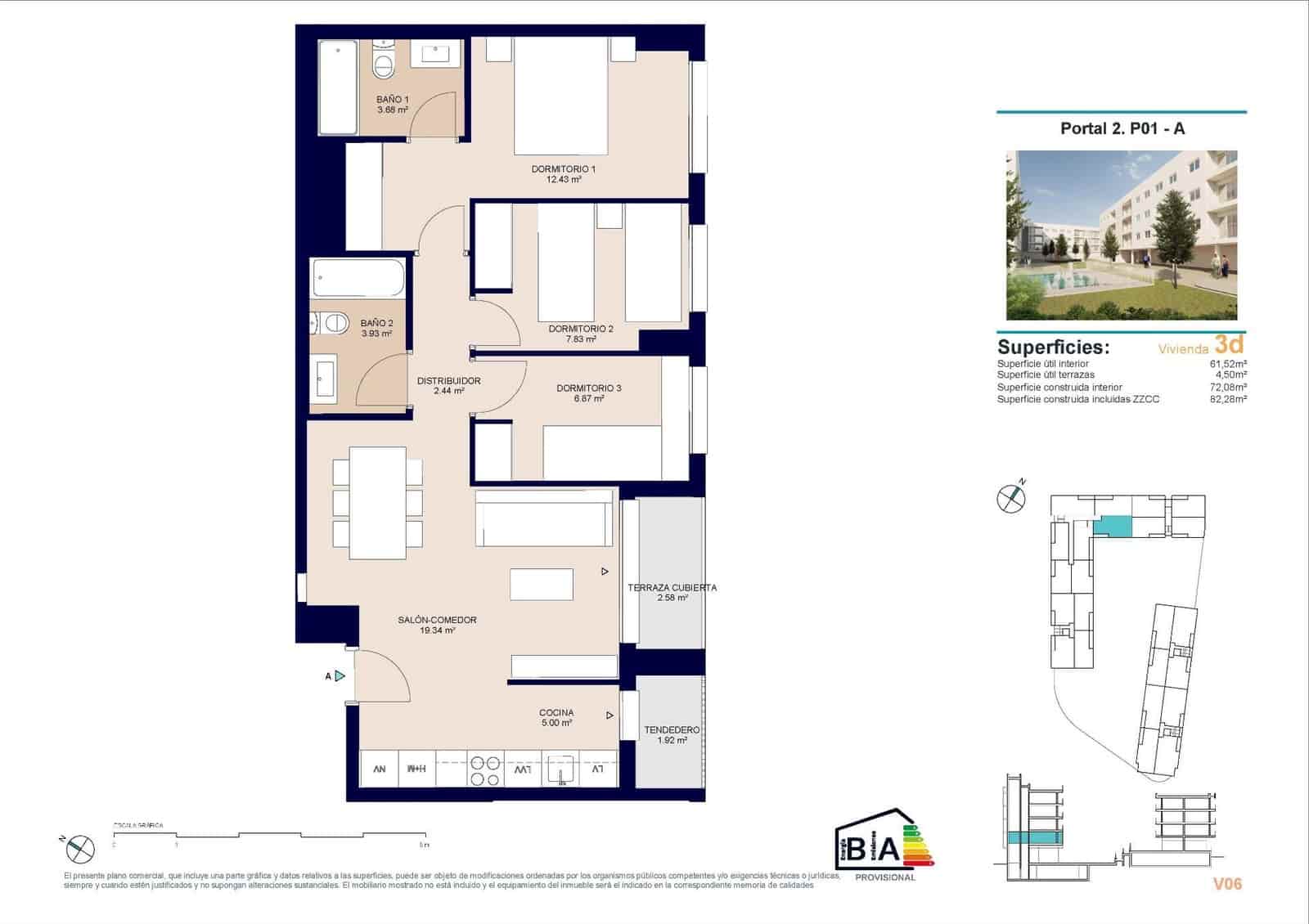 3 slaapkamer Huis te koop in Alicante stad met zwembad - € 284.000 (Ref: 9111130)