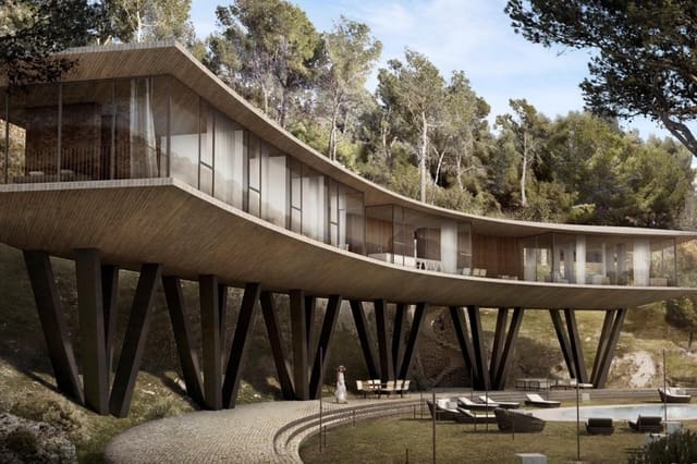 4 soveværelse Byhus til salg i Benissa med swimmingpool - € 3.950.000 (Ref: 9111194)