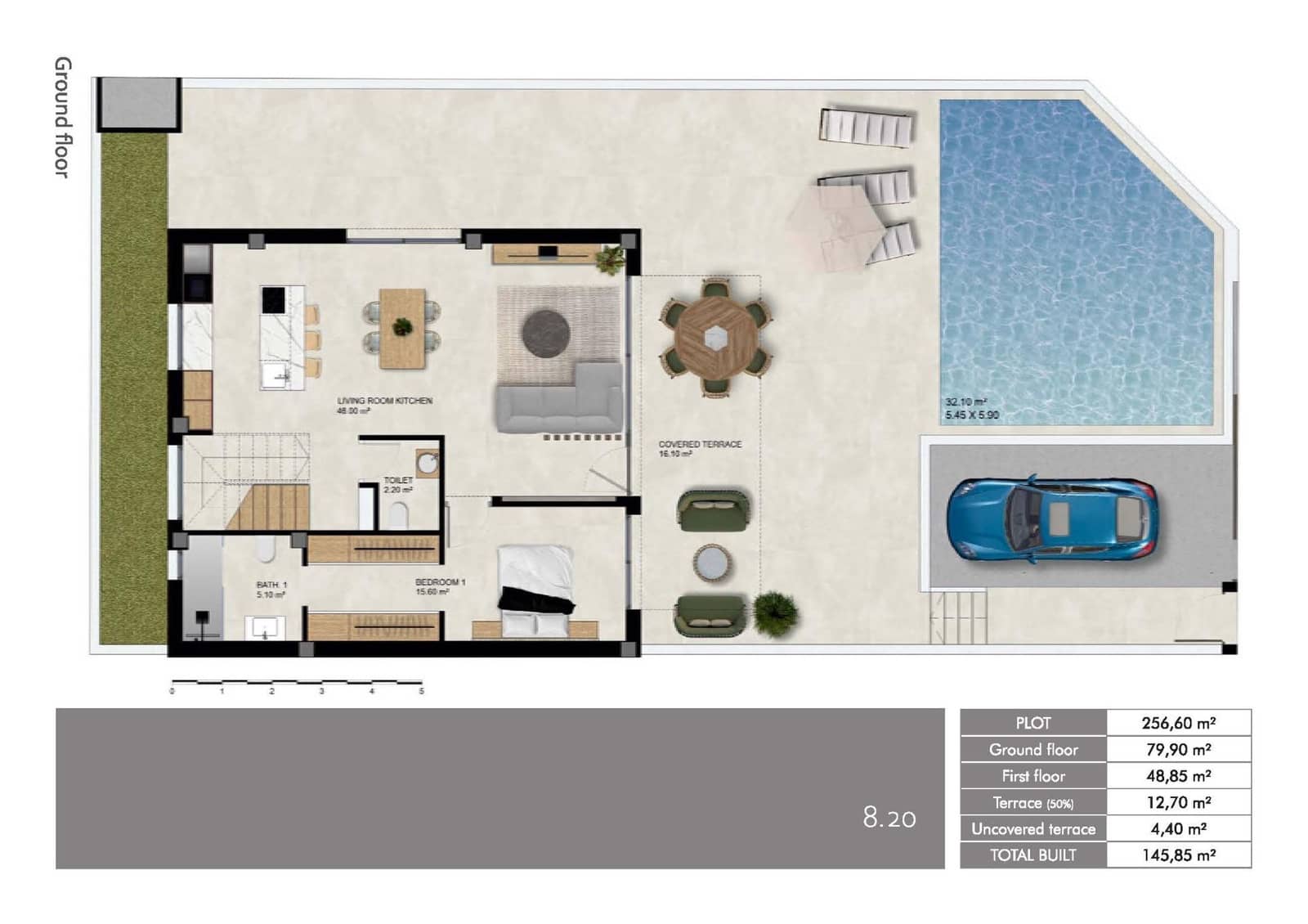 3 bedroom Villa for sale in Dolores with pool - € 460,000 (Ref: 9172283)