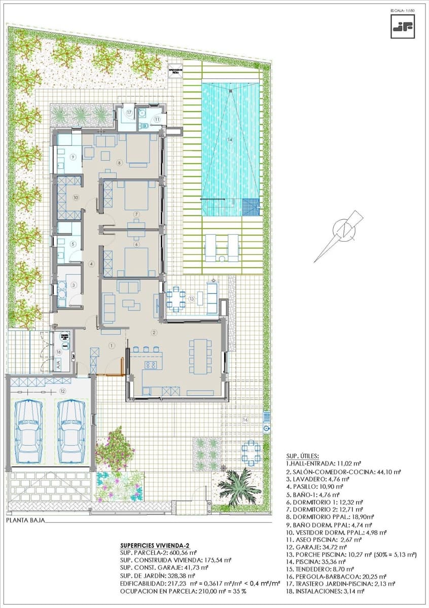 3 soveværelse Villa til salg i San Javier med swimmingpool - € 1.250.000 (Ref: 9193336)