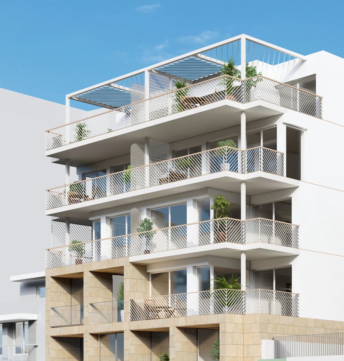 1 Zimmer Apartment zu verkaufen in La Villajoyosa / Vila Joiosa mit Pool - 249.000 € (Ref: 9466411)