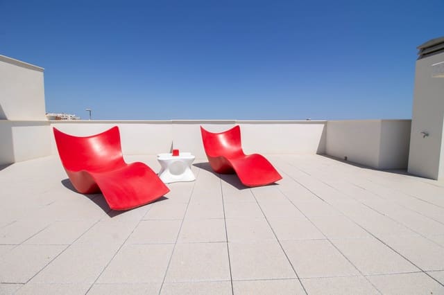 2 slaapkamer Penthouse te koop in Vistabella, Orihuela met zwembad - € 299.900 (Ref: 9466569)