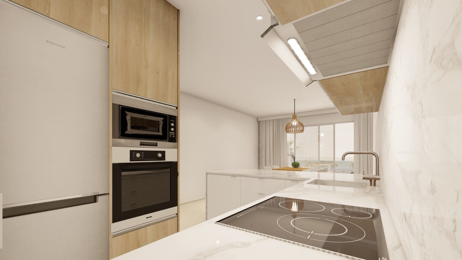 Apartamento de 3 habitaciones en Pilar de la Horadada en venta con piscina - 398.900 € (Ref: 9466605)