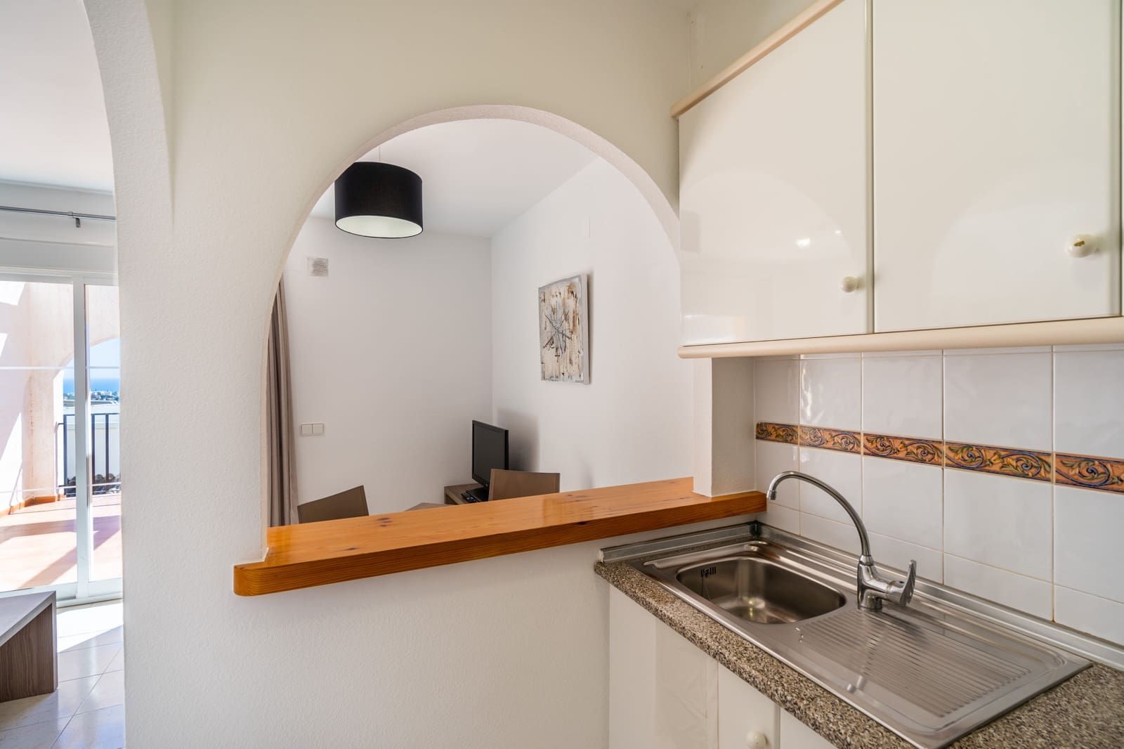 1 quarto Apartamento para venda em Calpe / Calp com piscina - 180 000 € (Ref: 9466854)