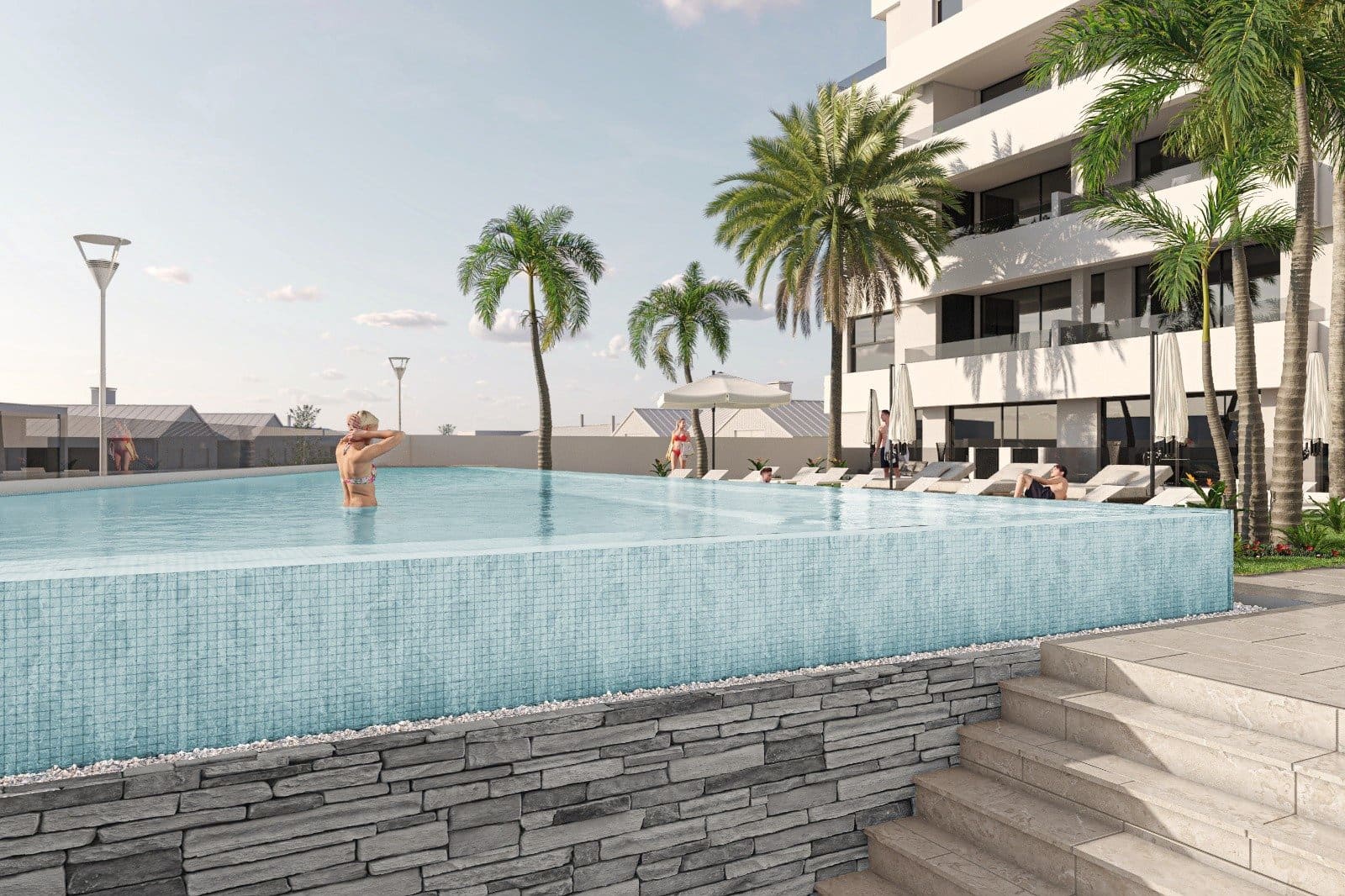 2 Zimmer Apartment zu verkaufen in San Pedro del Pinatar mit Pool Garage - 299.000 € (Ref: 9467125)