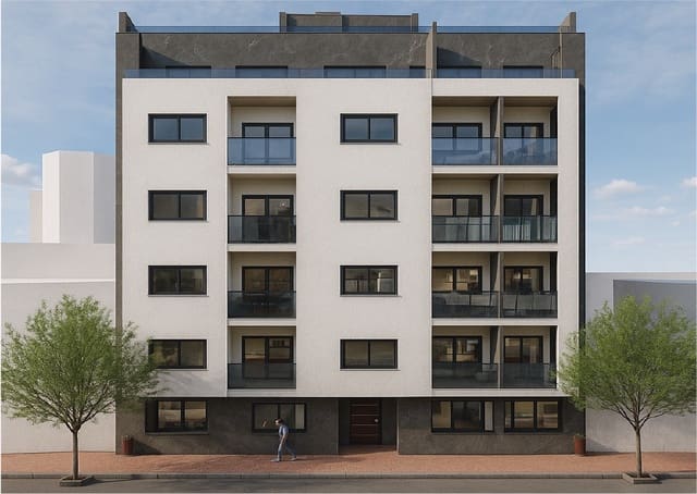 1 sypialnia Apartament na sprzedaż w Las Piscinas Naturales, Torrevieja z basenem - 214 000 € (Ref: 9467192)