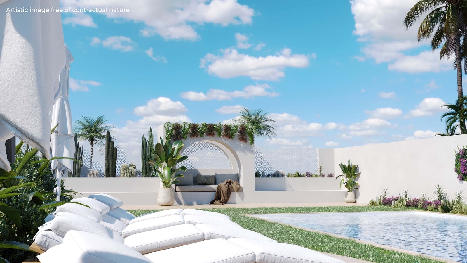 2 sovrum Lägenhet till salu i Ciudad Quesada med pool - 370 920 € (Ref: 9467431)