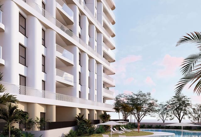 2 sypialnia Apartament na sprzedaż w Platja Vila Joiosa - Platja de Torres, La Villajoyosa / Vila Joiosa z basenem - 335 000 € (Ref: 9467473)