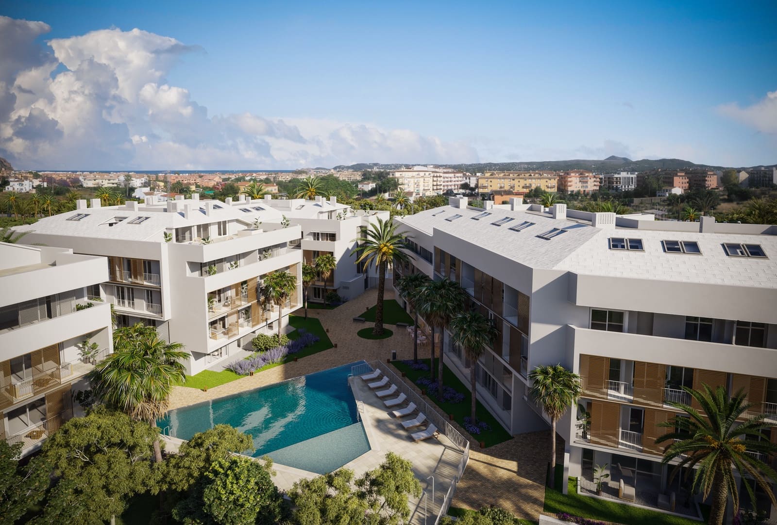2 Zimmer Apartment zu verkaufen in Javea / Xabia mit Pool - 300.000 € (Ref: 9473889)