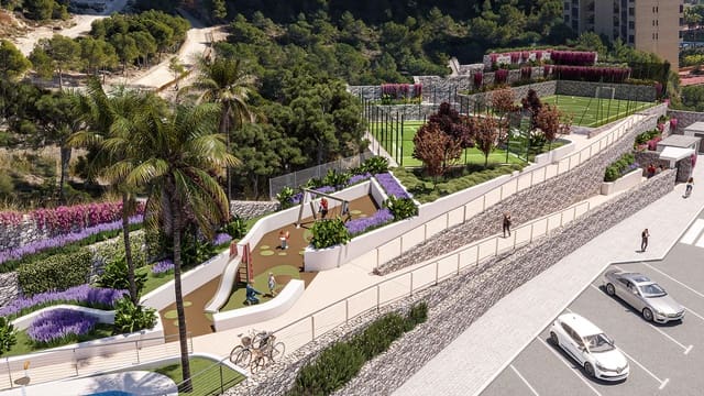 2 quarto Apartamento para venda em Via Parque, Benidorm com piscina - 497 000 € (Ref: 9474006)