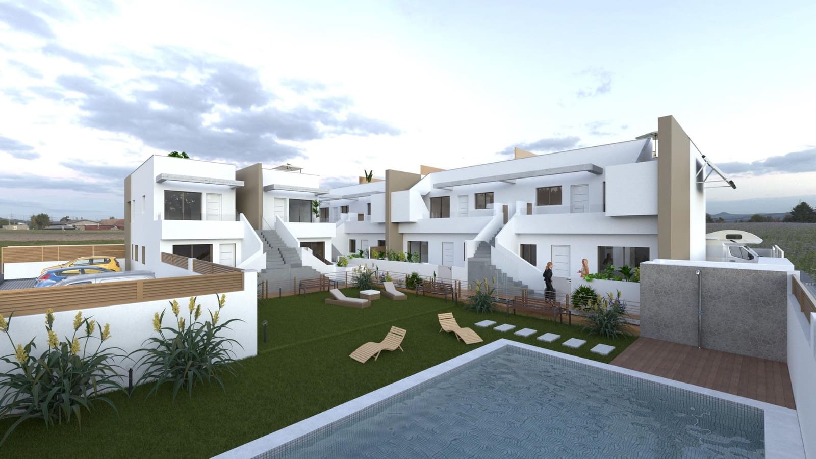 2 bedroom Apartment for sale in Pilar de la Horadada with pool - € 269,900 (Ref: 9505189)