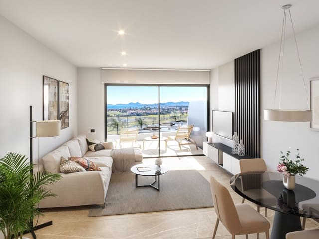 2 sypialnia Apartament na sprzedaż w Las Lomas de Rame - Bahía Bella, Los Alcázares z basenem - 299 000 € (Ref: 9505352)