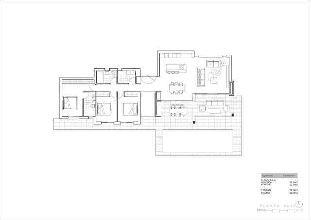 Chalet de 3 habitaciones en Cometa - Carrió, Calpe / Calp en venta con piscina - 1.190.000 € (Ref: 9505648)