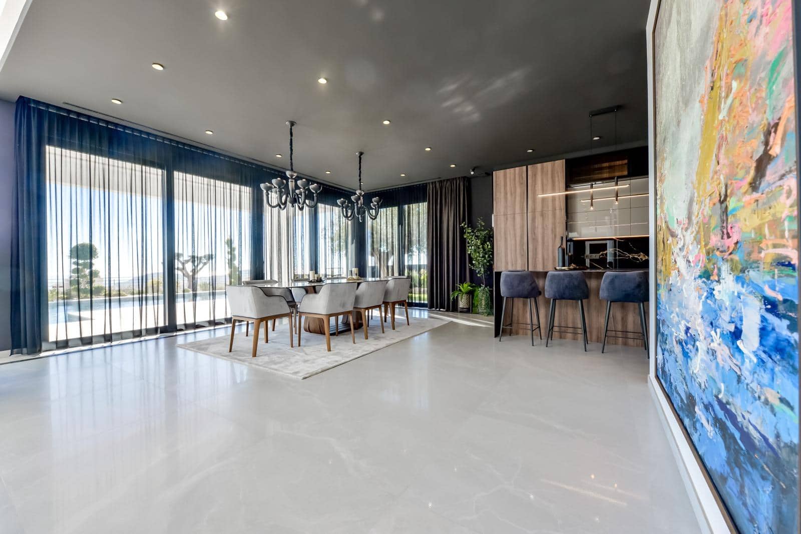 8 sypialnia Willa na sprzedaż w Finestrat z basenem - 4 450 000 € (Ref: 9505682)