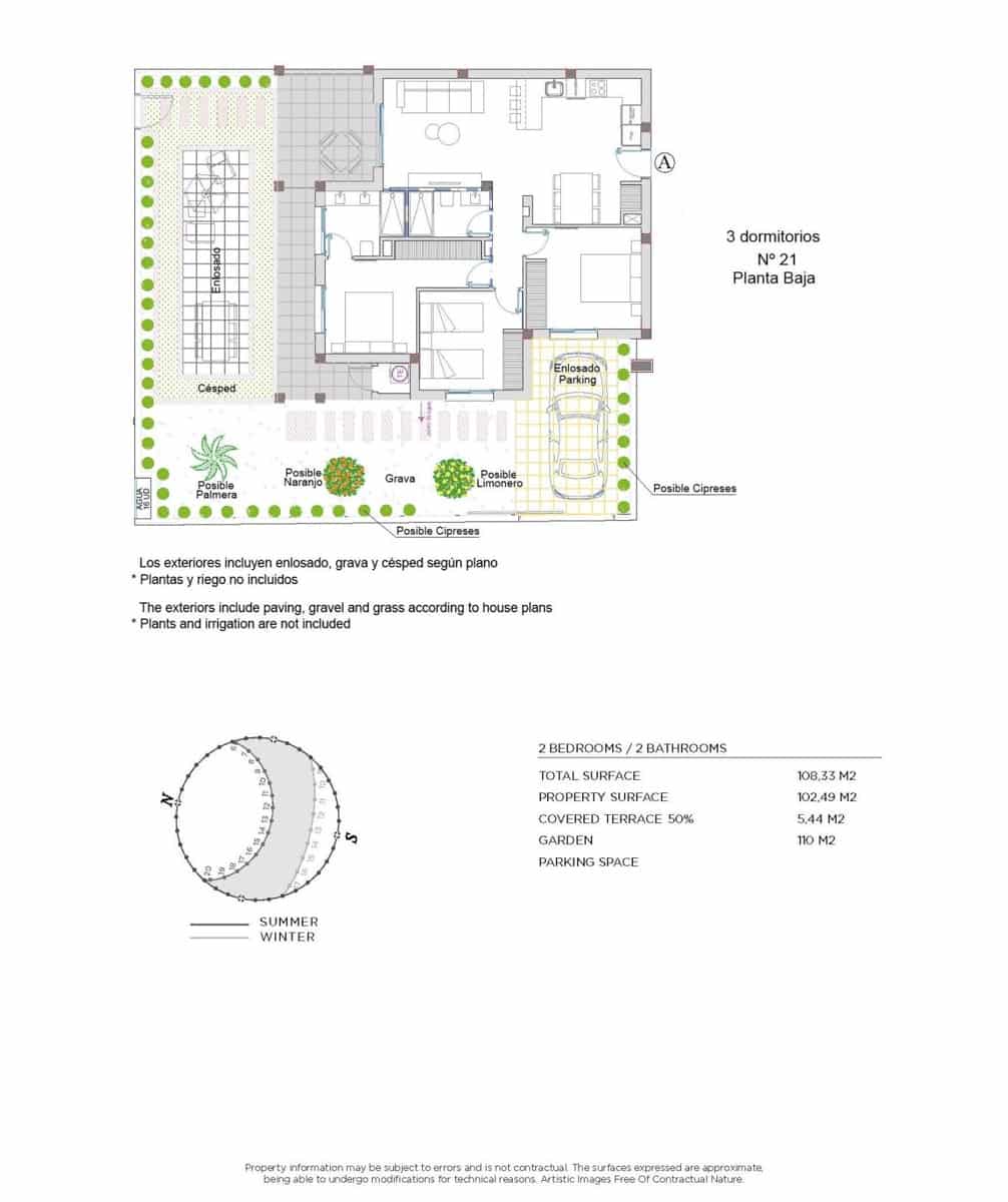 3 sypialnia Apartament na sprzedaż w Rojales z basenem - 383 500 € (Ref: 9537244)