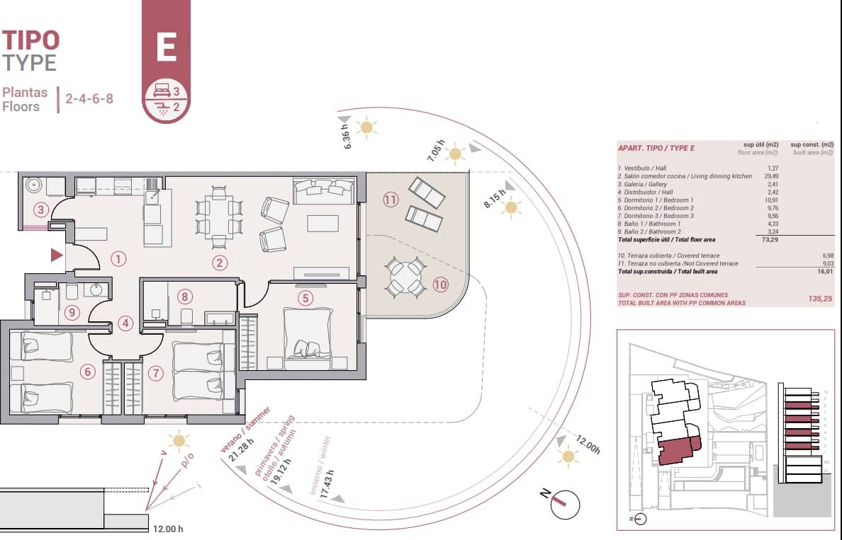 3 camera da letto Appartamento in vendita in Calpe / Calp con piscina garage - 479.000 € (Rif: 9588392)