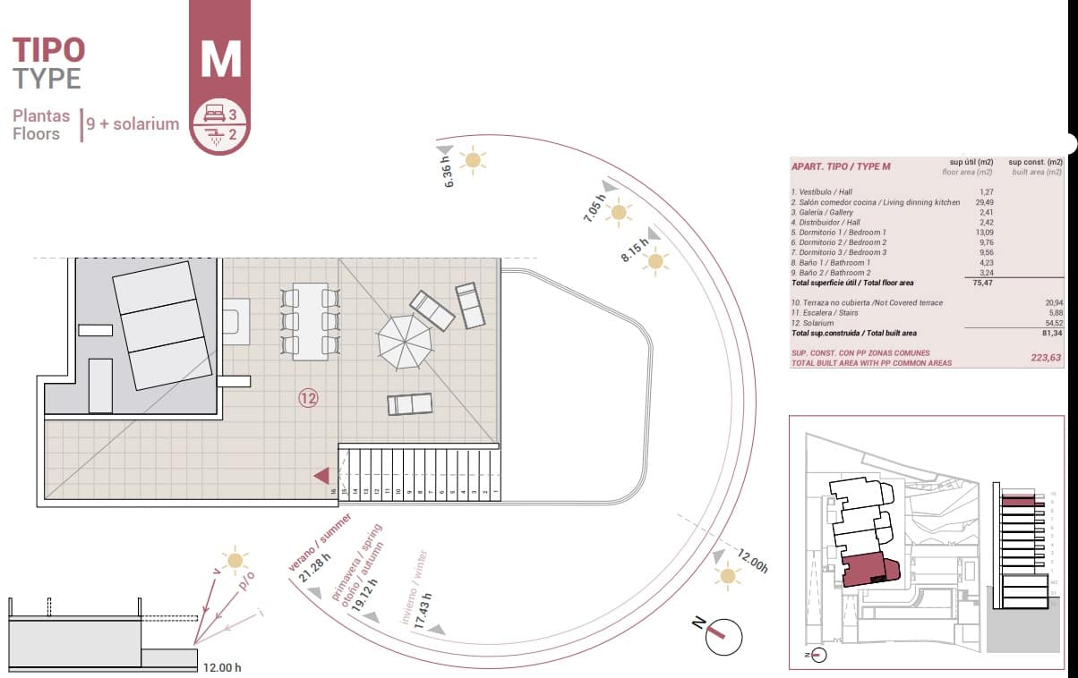 3 camera da letto Appartamento in vendita in Calpe / Calp con piscina garage - 479.000 € (Rif: 9588392)