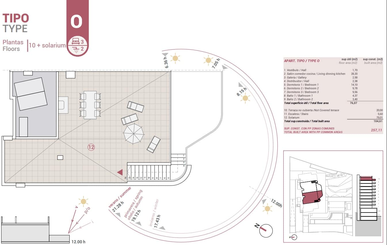 3 camera da letto Appartamento in vendita in Calpe / Calp con piscina garage - 479.000 € (Rif: 9588392)