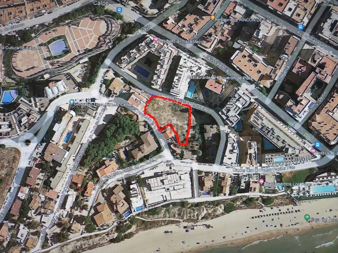 Solar/Parcela en Calpe / Calp en venta - 790.000 € (Ref: 9588397)