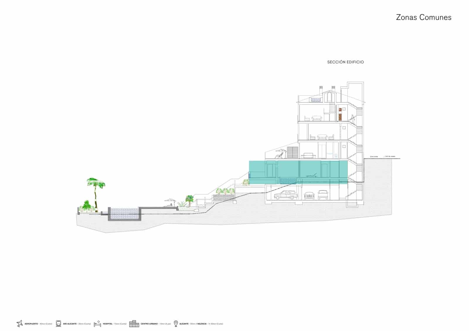 3 Zimmer Penthouse zu verkaufen in La Villajoyosa / Vila Joiosa mit Pool Garage - 1.650.000 € (Ref: 9588398)