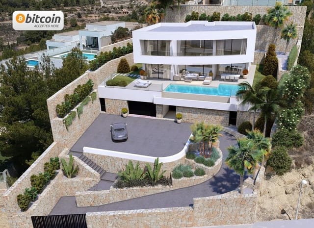 4 makuuhuone Huvila myytävänä paikassa Calpe / Calp mukana uima-altaan - 2 200 000 € (Ref: 9589279)