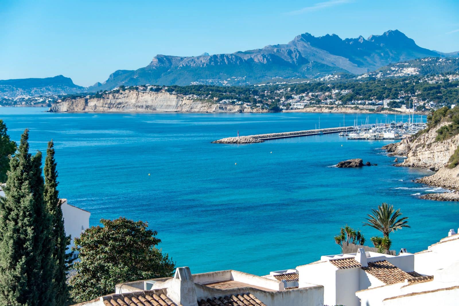 4 makuuhuone Huvila myytävänä paikassa Moraira mukana 
autotalli - 2 950 000 € (Ref: 9589289)