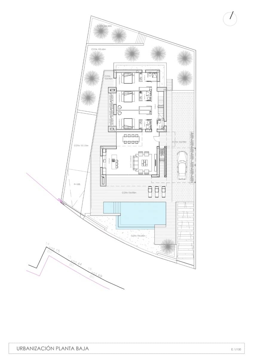 4 soverom Villa til salgs i Moraira med svømmebasseng garasje - € 1 965 000 (Ref: 9589292)