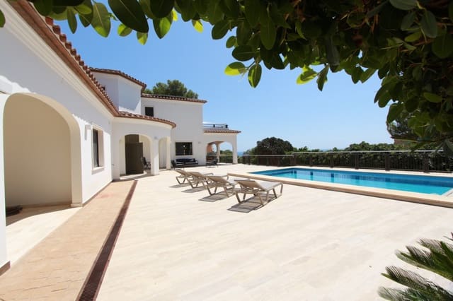 4 makuuhuone Huvila myytävänä paikassa Moraira, Teulada-Moraira mukana uima-altaan - 3 300 000 € (Ref: 9589308)