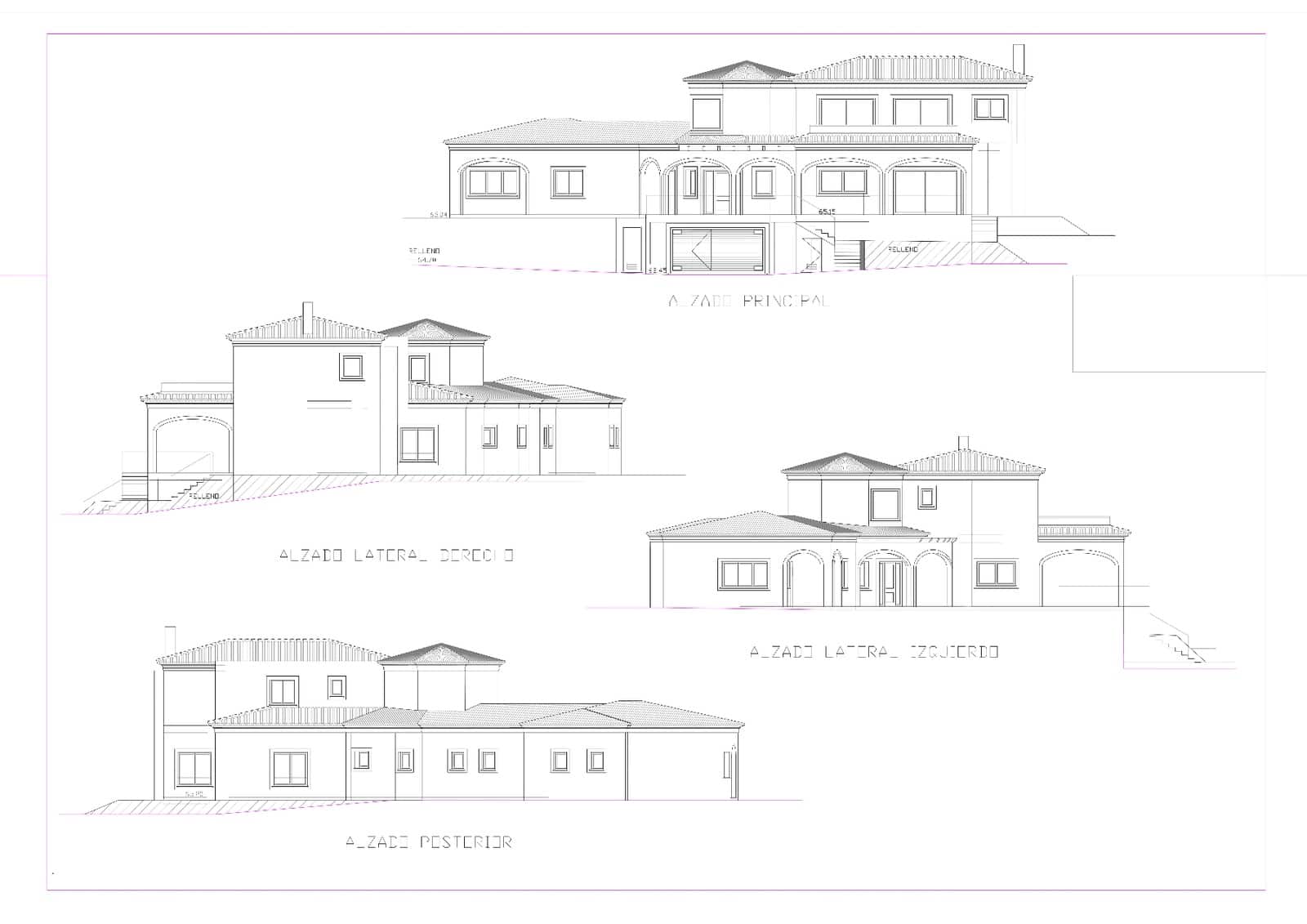 4 makuuhuone Huvila myytävänä paikassa Moraira mukana uima-altaan 
autotalli - 3 300 000 € (Ref: 9589308)