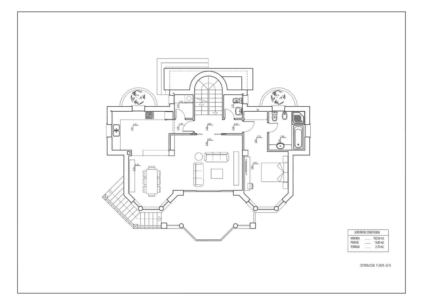 4 slaapkamer Villa te koop in Calpe / Calp met garage - € 695.000 (Ref: 9589309)