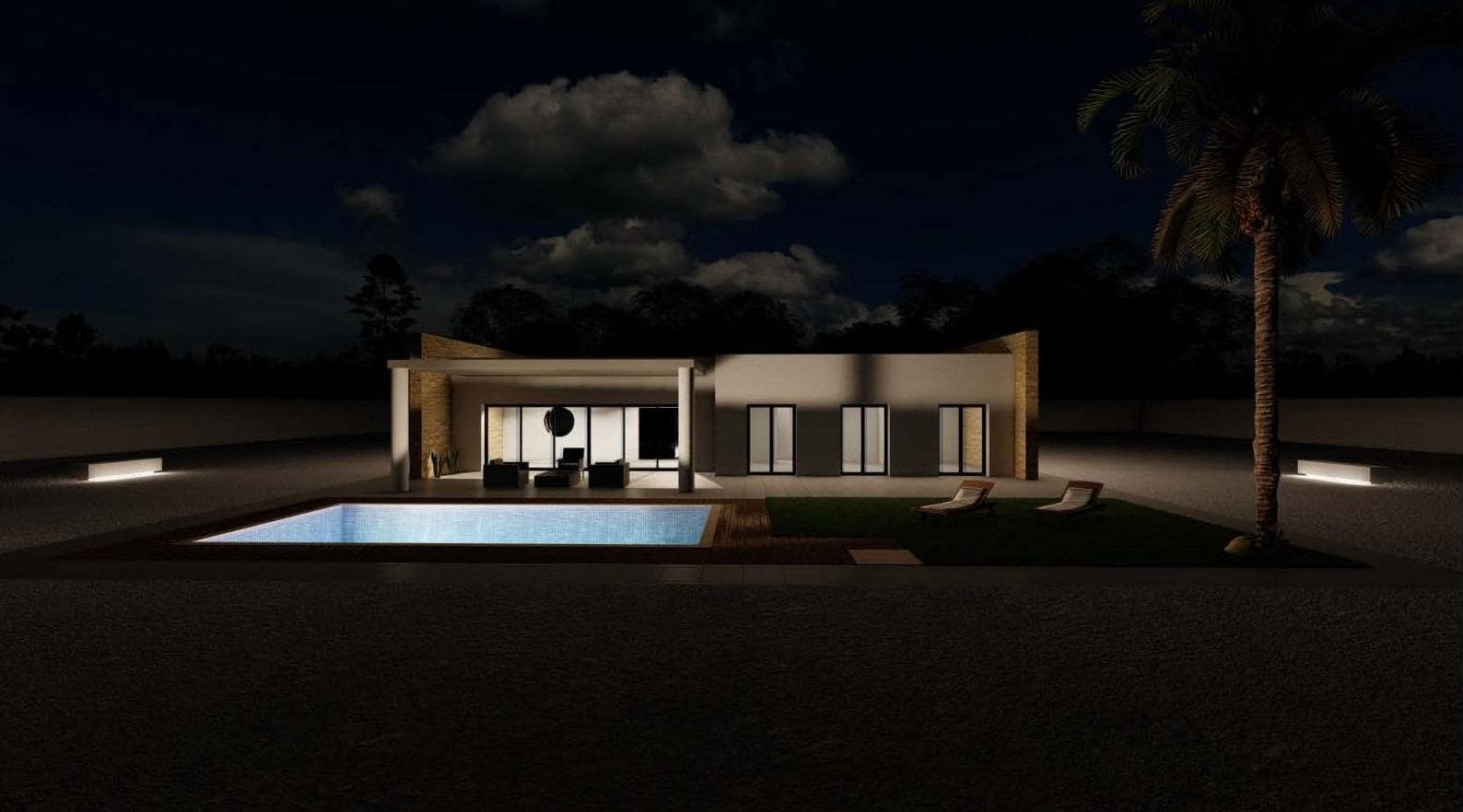 3 chambre Villa/Maison à vendre à Pinoso avec piscine - 365 000 € (Ref: 9620866)