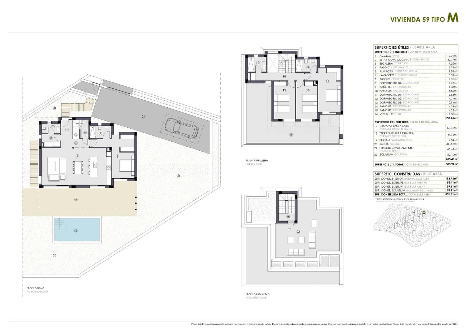 4 soverom Villa til salgs i Polop med svømmebasseng - € 894 700 (Ref: 9634000)