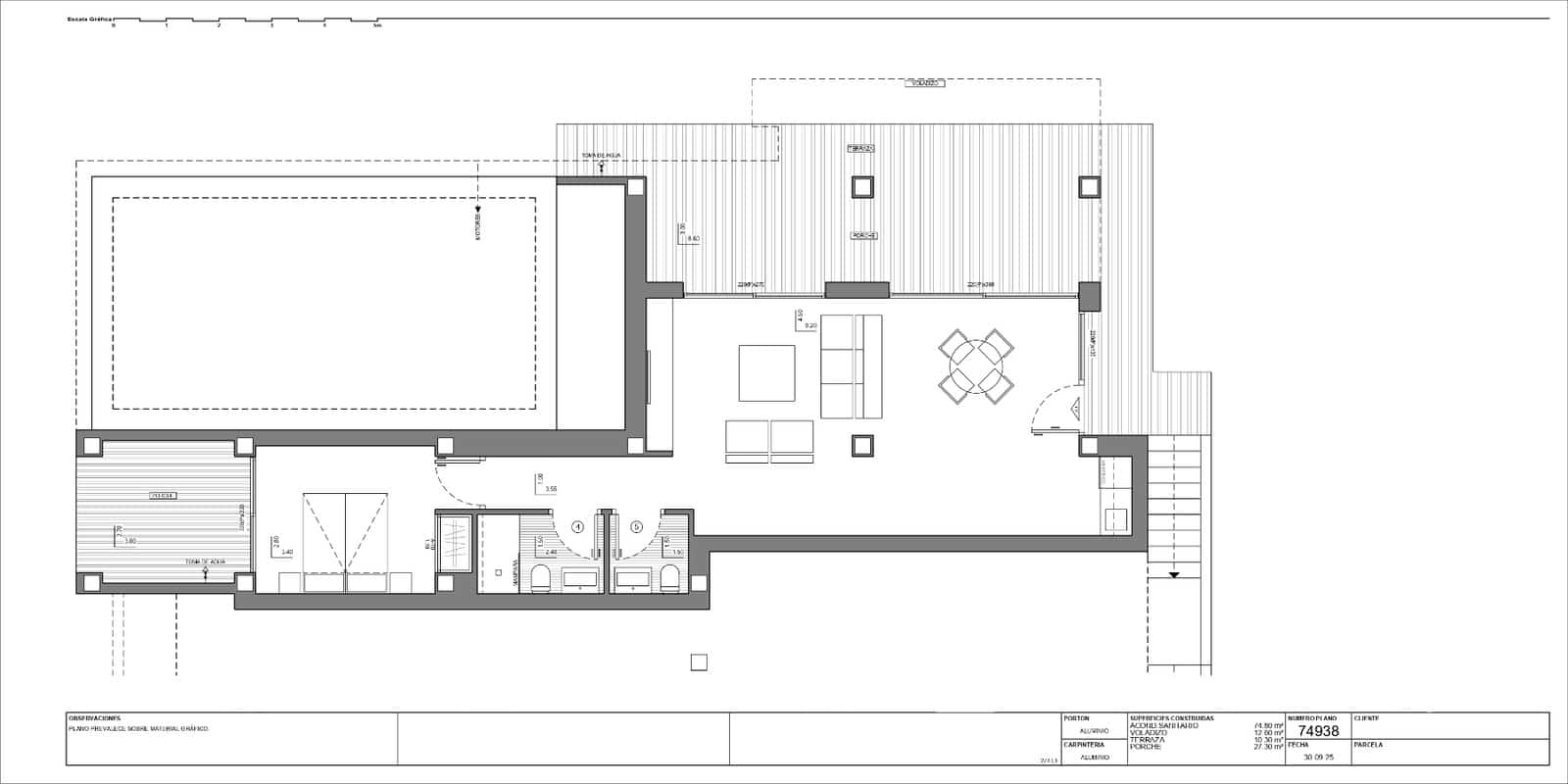 Chalet de 4 habitaciones en Benitachell / Benitatxell en venta con piscina - 1.300.000 € (Ref: 9639261)