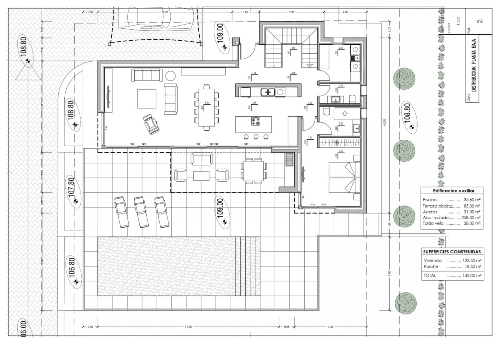 3 makuuhuone Huvila myytävänä paikassa Calpe / Calp mukana uima-altaan - 1 135 000 € (Ref: 9679571)
