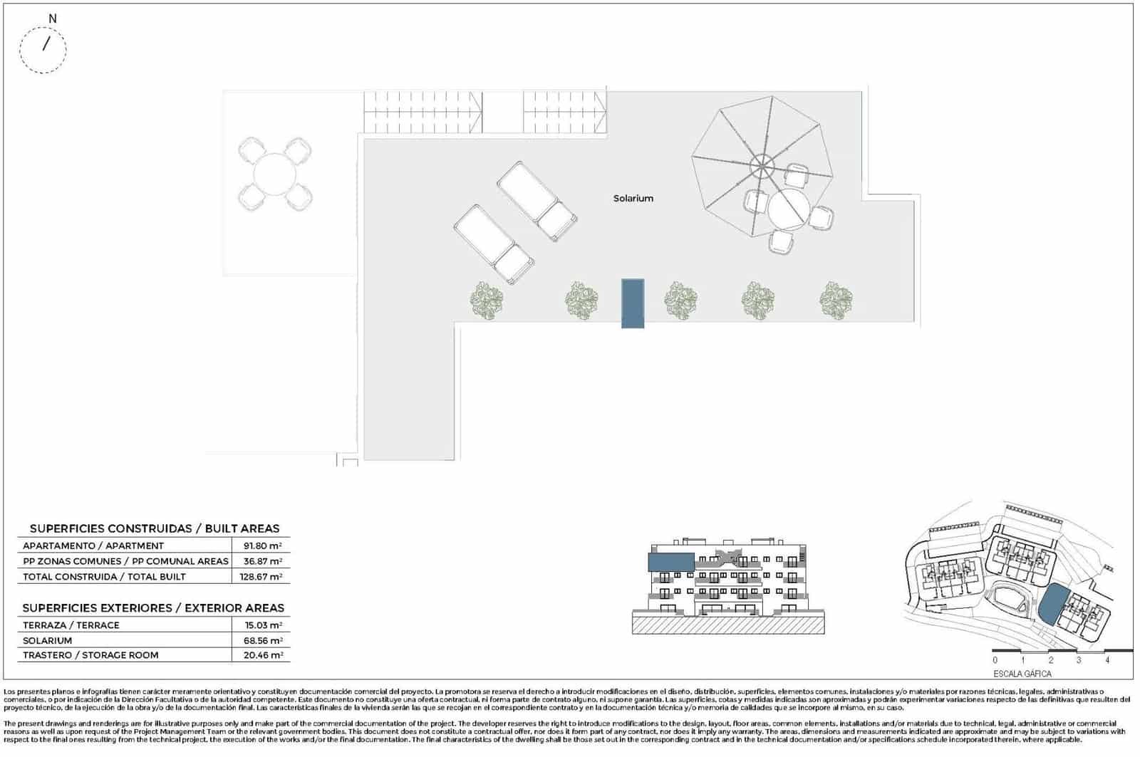 3 bedroom Penthouse for sale in Corvera with pool - € 350,000 (Ref: 9741537)