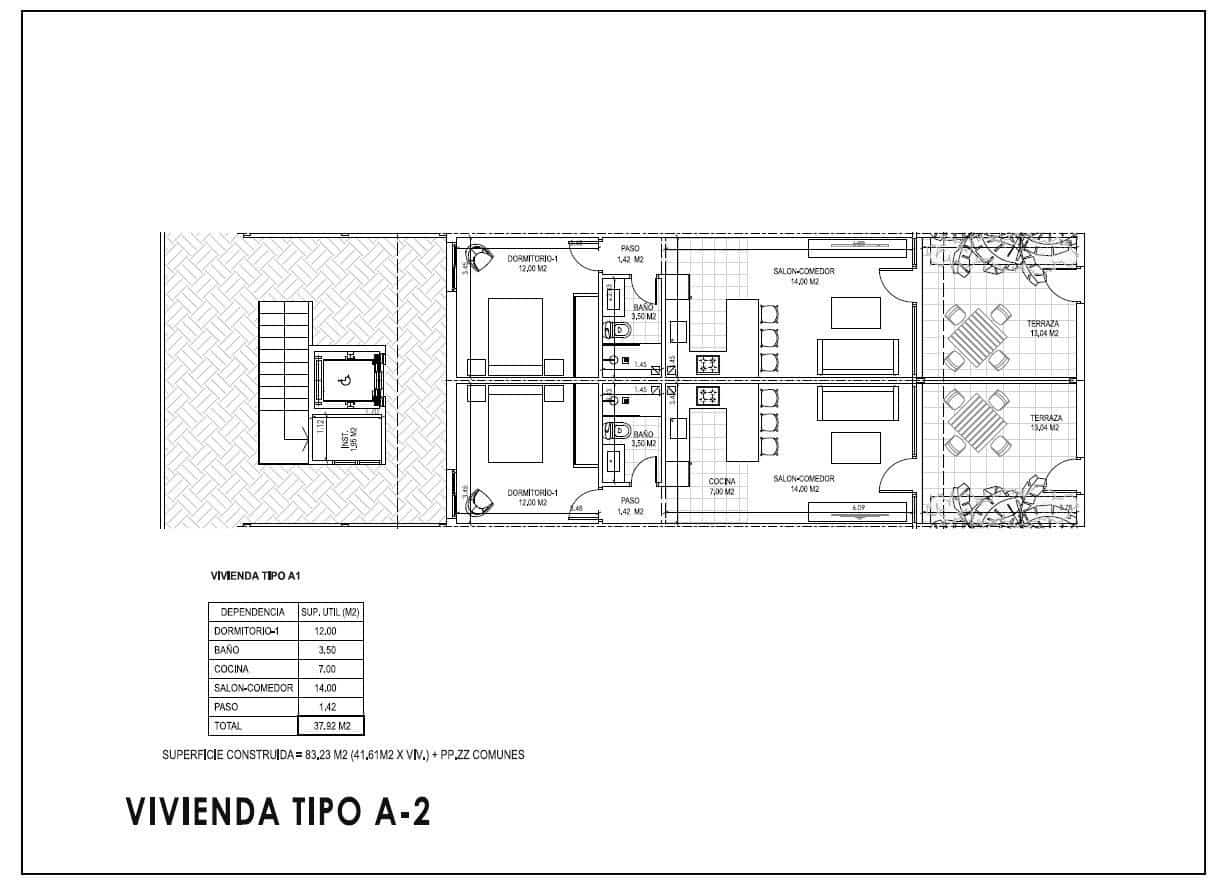 Apartamento de 1 habitación en Vera en venta con piscina - 220.000 € (Ref: 9798898)