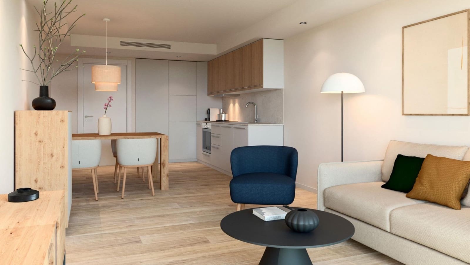 3 makuuhuone Huoneisto myytävänä paikassa Moncofa mukana uima-altaan - 249 000 € (Ref: 9804045)