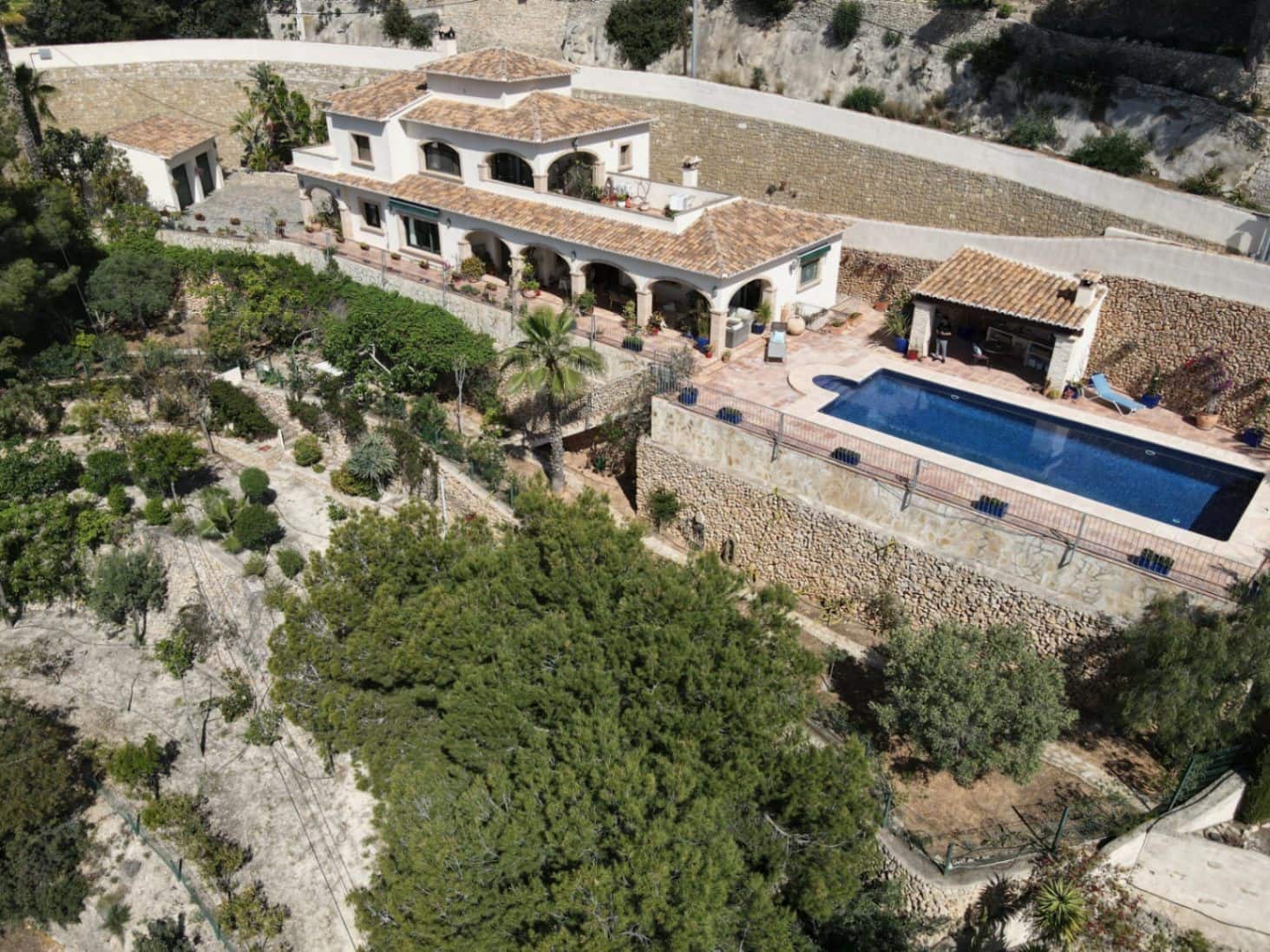 5 soverom Villa til salgs i Benissa med svømmebasseng garasje - € 1 975 000 (Ref: 9817854)