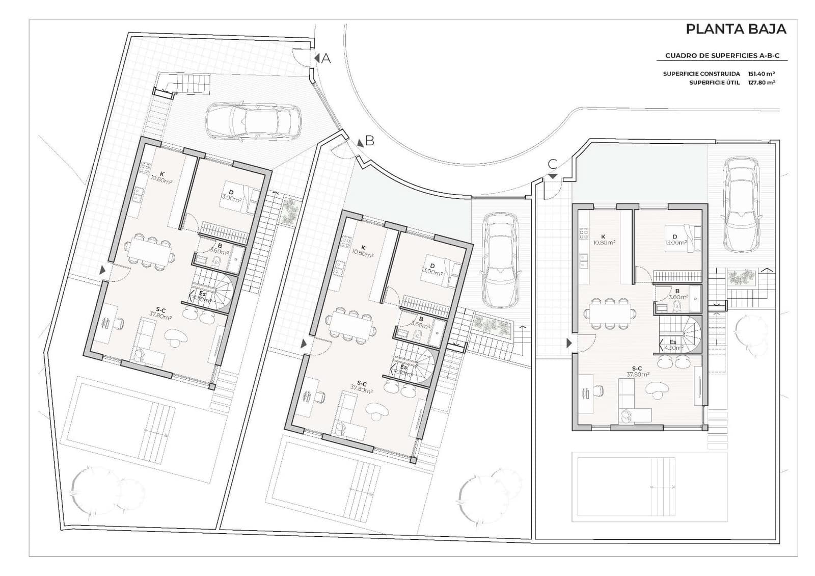 3 bedroom Villa for sale in Mazarron with pool - € 299,000 (Ref: 9840090)