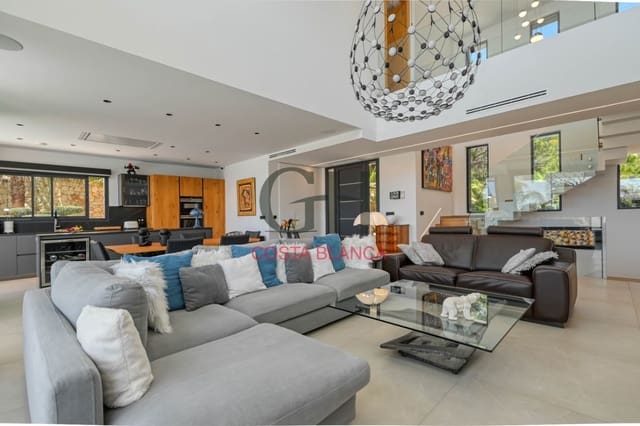 3 sypialnia Willa na sprzedaż w Moraira, Teulada-Moraira z basenem garażem - 2 100 000 € (Ref: 9907455)