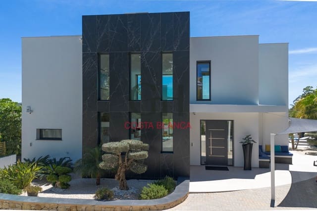 3 sypialnia Willa na sprzedaż w Moraira, Teulada-Moraira z basenem garażem - 2 100 000 € (Ref: 9907455)