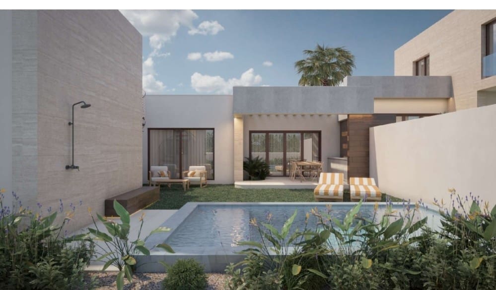 4 Zimmer Doppelhaus zu verkaufen in Murcia Stadt mit Pool - 380.000 € (Ref: 9909336)